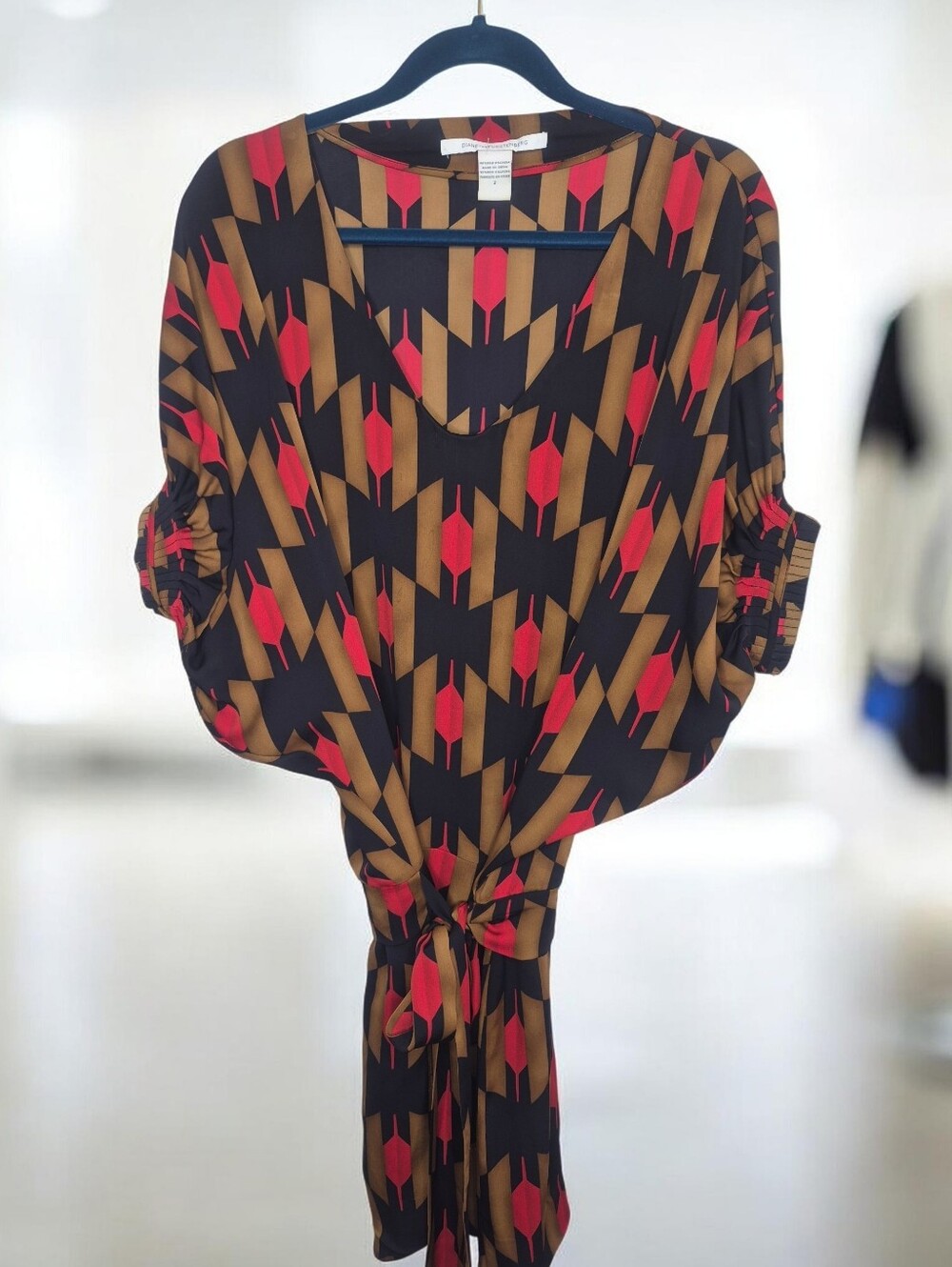 Diane Von Furstenberg Eden Print Dress